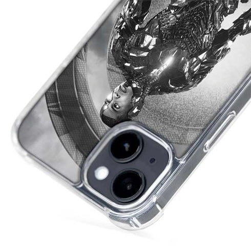 The Justice League (2017) Cyborg Poster iPhone 15 Plus MagSafe Case